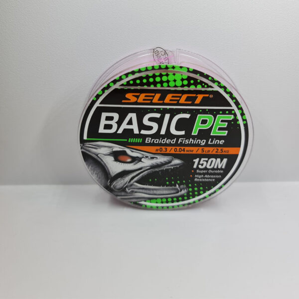 Select Basic PE 150m Orange | geflochtene Schnur – Bild 2